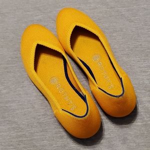 Rothy's Size 8 Lemondrop Flats